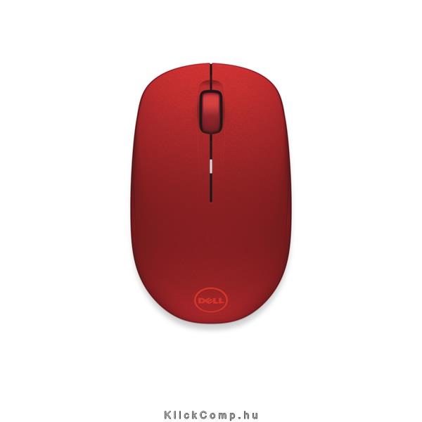 Vezeték Nélküli egér DELL WM126 Wireless Optical Mouse piros fotó, illusztráció : 570-AAQE