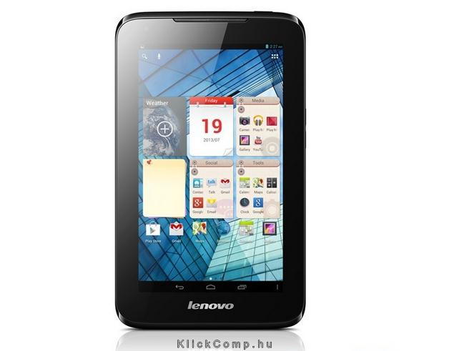 LENOVO A1000L 7  8GB Wi-Fi fekete tablet fotó, illusztráció : 59-385925