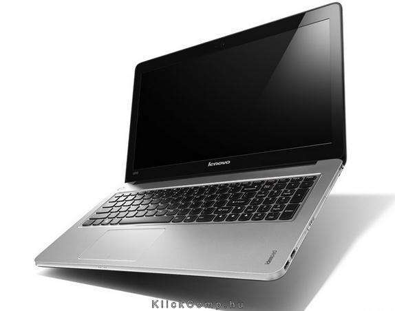 LENOVO U510 15,6  notebook Intel Core i3-3217U 1,8GHz/4GB/1000GB/DVD író/szürke fotó, illusztráció : 59-393097