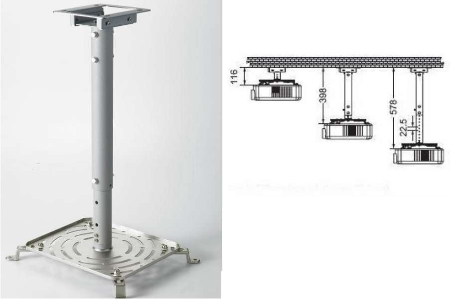 univerzális mennyezeti szerelvény fotó, illusztráció : 5J.J2K01.001