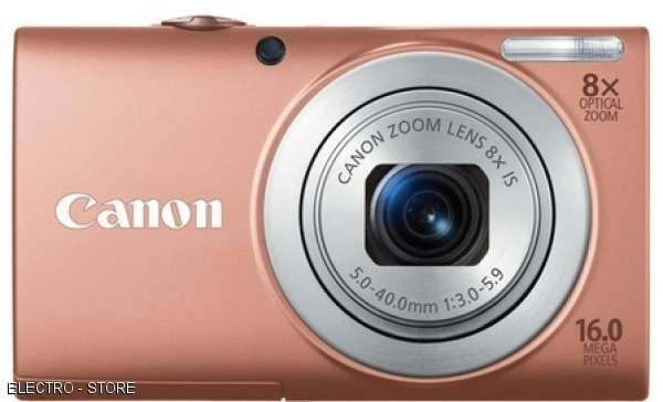 Canon PowerShot A4000 IS rózsaszín 16MP digitális fényképezőgép   12 hónap Came fotó, illusztráció : 6151B011AA