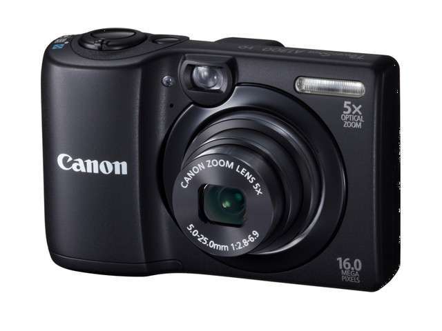 Canon PowerShot A1300 fekete 16MP digitális fényképezőgép   12 hónap Camera sze fotó, illusztráció : 6178B012AA