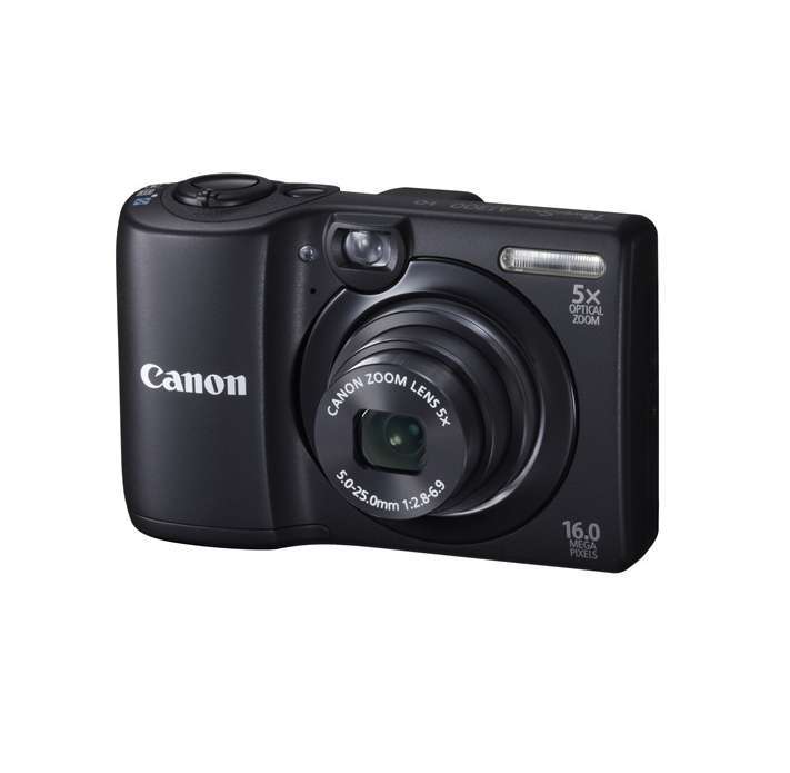 Canon PowerShot A810 fekete 16MP digitális fényképezőgép fotó, illusztráció : 6180B011AA