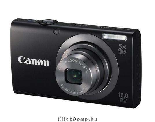 Canon PowerShot A2300 fekete 16MP digitális fényképezőgép   12 hónap Camera sze fotó, illusztráció : 6191B011AA