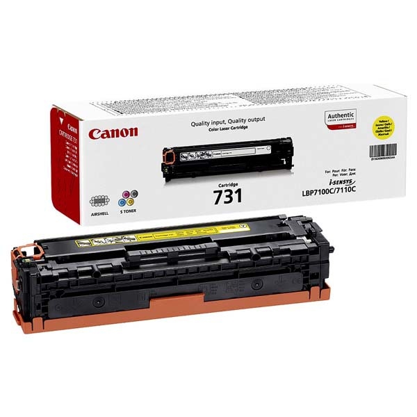 Toner Canon CRG-731Y sárga fotó, illusztráció : 6269B002