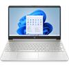 HP laptop 15,6"FHD Intel Core i3-1125G4 8GB 512GB Int.VGA Win11 ezüst HP notebook 15s-fq2036nh