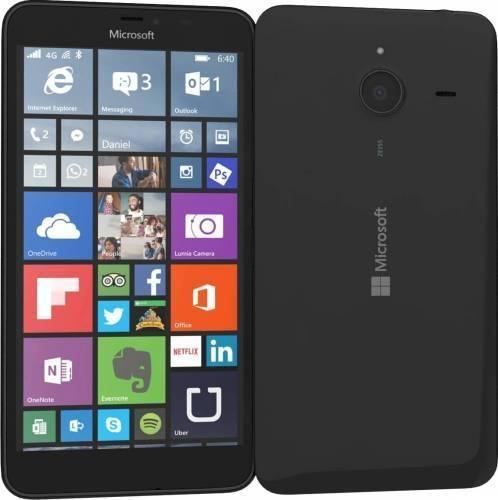 Mobiltelefon 5,7  Windows Microsoft Lumia 640 XL LTE fekete fotó, illusztráció : 640XLBL