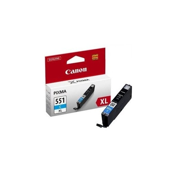 Canon tintapatron CLI-551 cián XL fotó, illusztráció : 6444B001