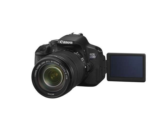 Canon EOS 650D 18-135 IS STM kit 18 MP digitális tükörreflexes fényképezőgép fotó, illusztráció : 6559B037AA