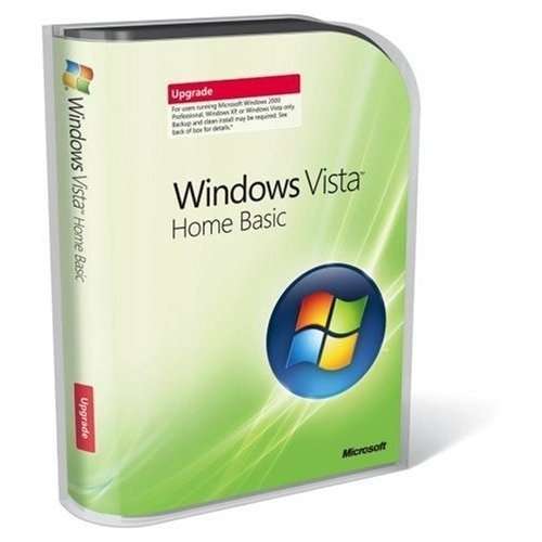 Windows Vista Home Basic Hungarian UPG DVD fotó, illusztráció : 66G-00201