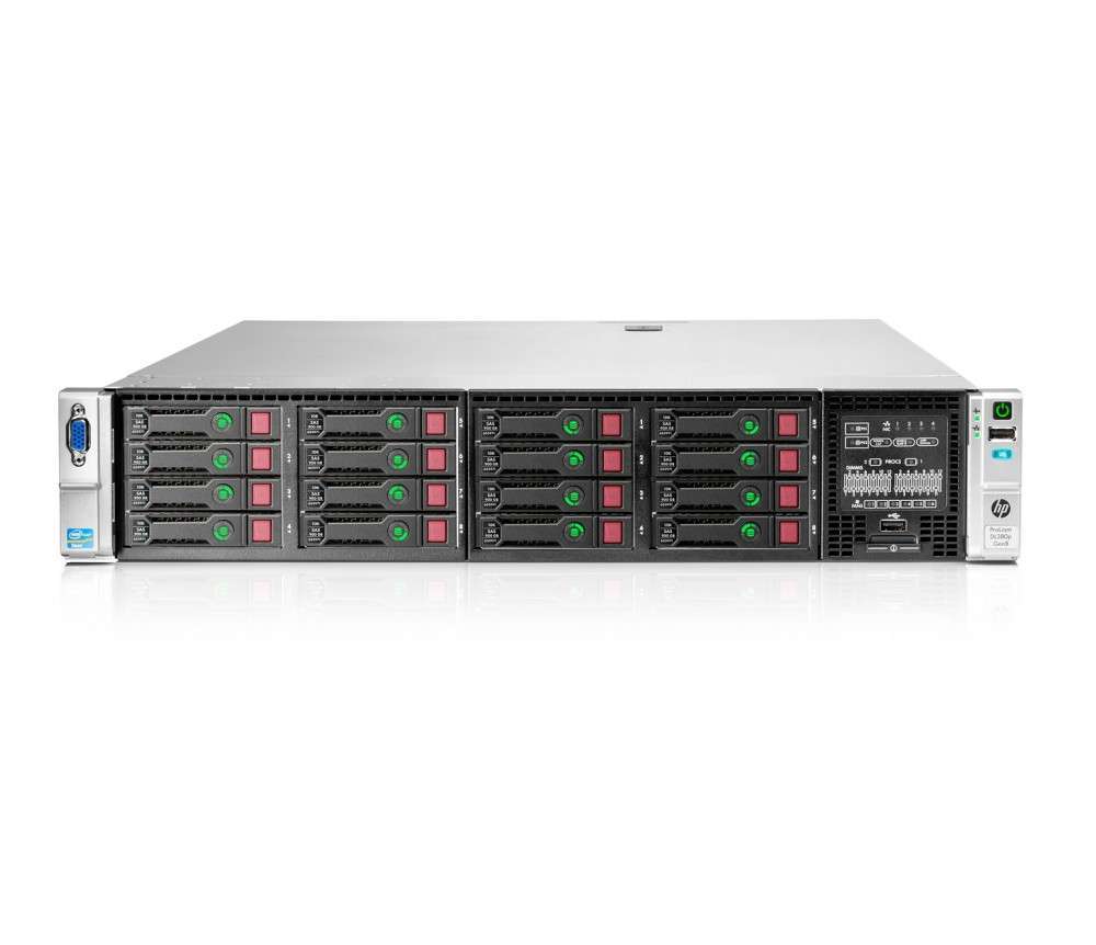 HP ProLiant DL380p Gen8 E5-2620 P420i/1GB FBWC 4x1Gb Flex 2x4GBL 2x146GB SFF HP fotó, illusztráció : 671161-425