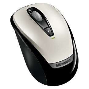 Microsoft Wireless Mobile Mouse 3000 USB Fehér fotó, illusztráció : 6BA-00010