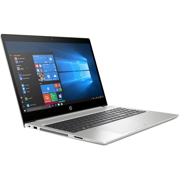 HP ProBook laptop 15,6  FHD i7-8565U 8GB 256 GB Win10Pro ezüst HP ProBook 450 G fotó, illusztráció : 6BN82EA