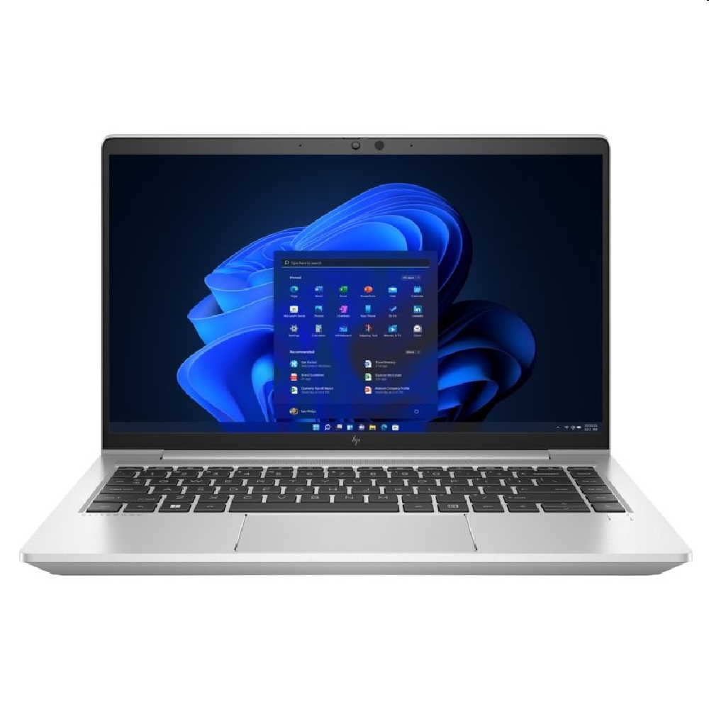 HP EliteBook laptop 14  FHD i5-1235U 8GB 256GB IrisXe W10Pro ezüst HP EliteBook fotó, illusztráció : 6F1V6EA