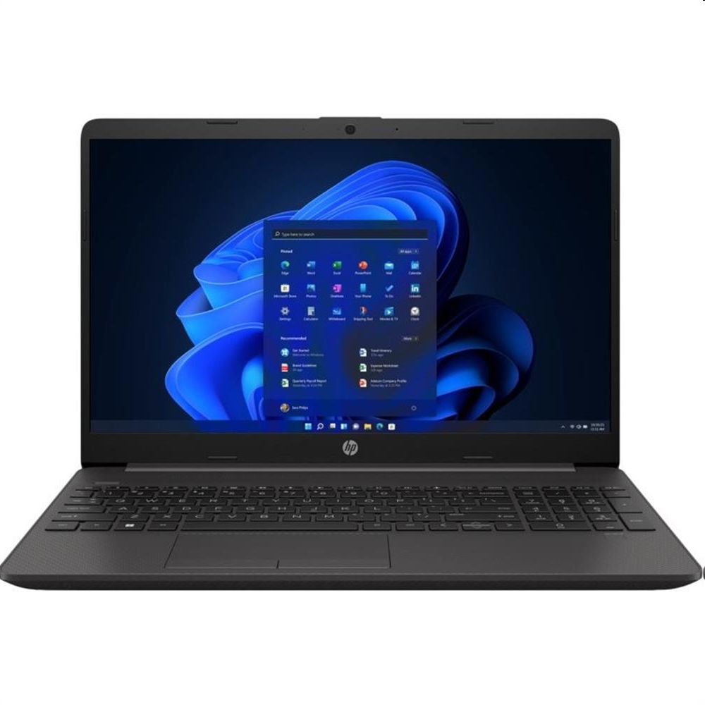 HP 250 laptop 15,6  FHD i3-1215U 8GB 256GB UHD W11 fekete HP 250 G9 fotó, illusztráció : 6F200EA