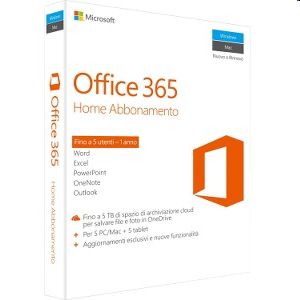 Microsoft Office 365 Otthoni verzió P2 ENG 5 Felhasználó 1 év dobozos irodai pr fotó, illusztráció : 6GQ-00684