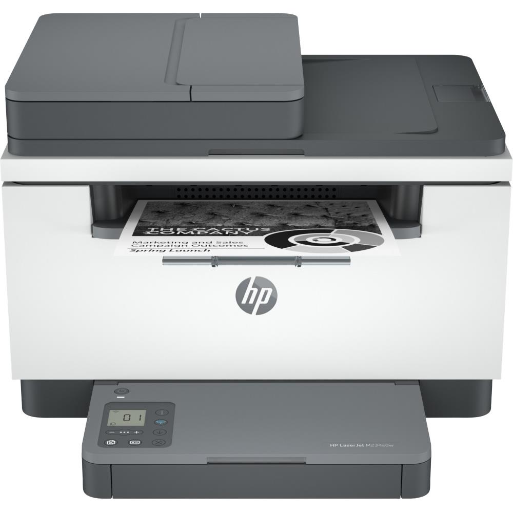 MFP lézernyomtató A4 HP LaserJet MFP M234sdw multifunkciós lézer Instant Ink re fotó, illusztráció : 6GX01F