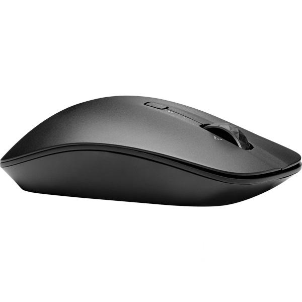 Vezetéknélküli egér HP Travel Mouse fekete fotó, illusztráció : 6SP25AA