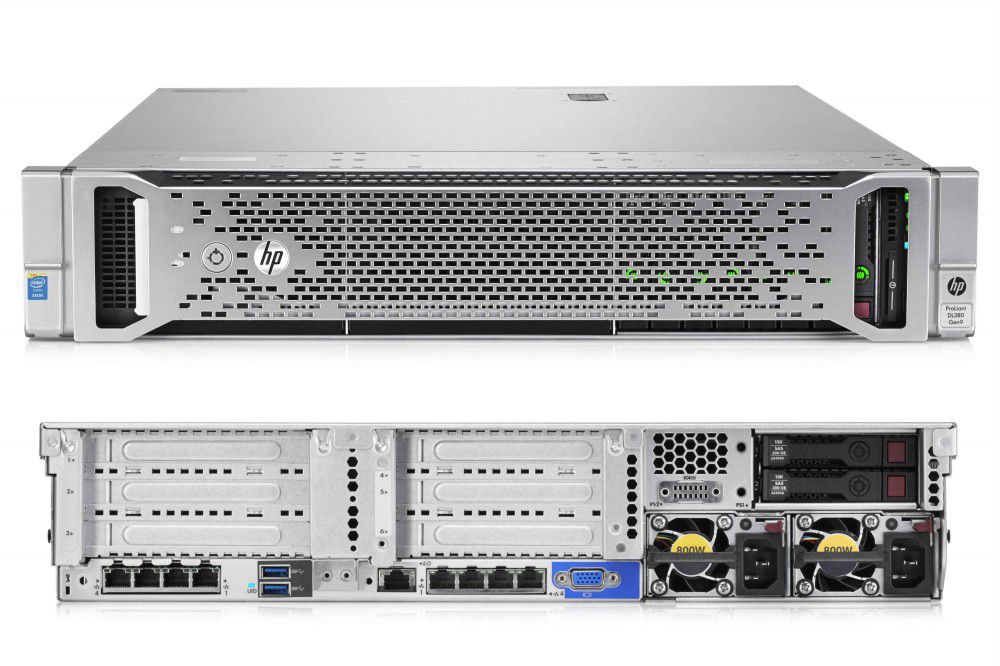 Szerver HP ProLiant DL380 Gen9 E5-2620v3 2.4GHz 6-core 1P 16GB-R P440ar 8SFF 50 fotó, illusztráció : 752687-B21