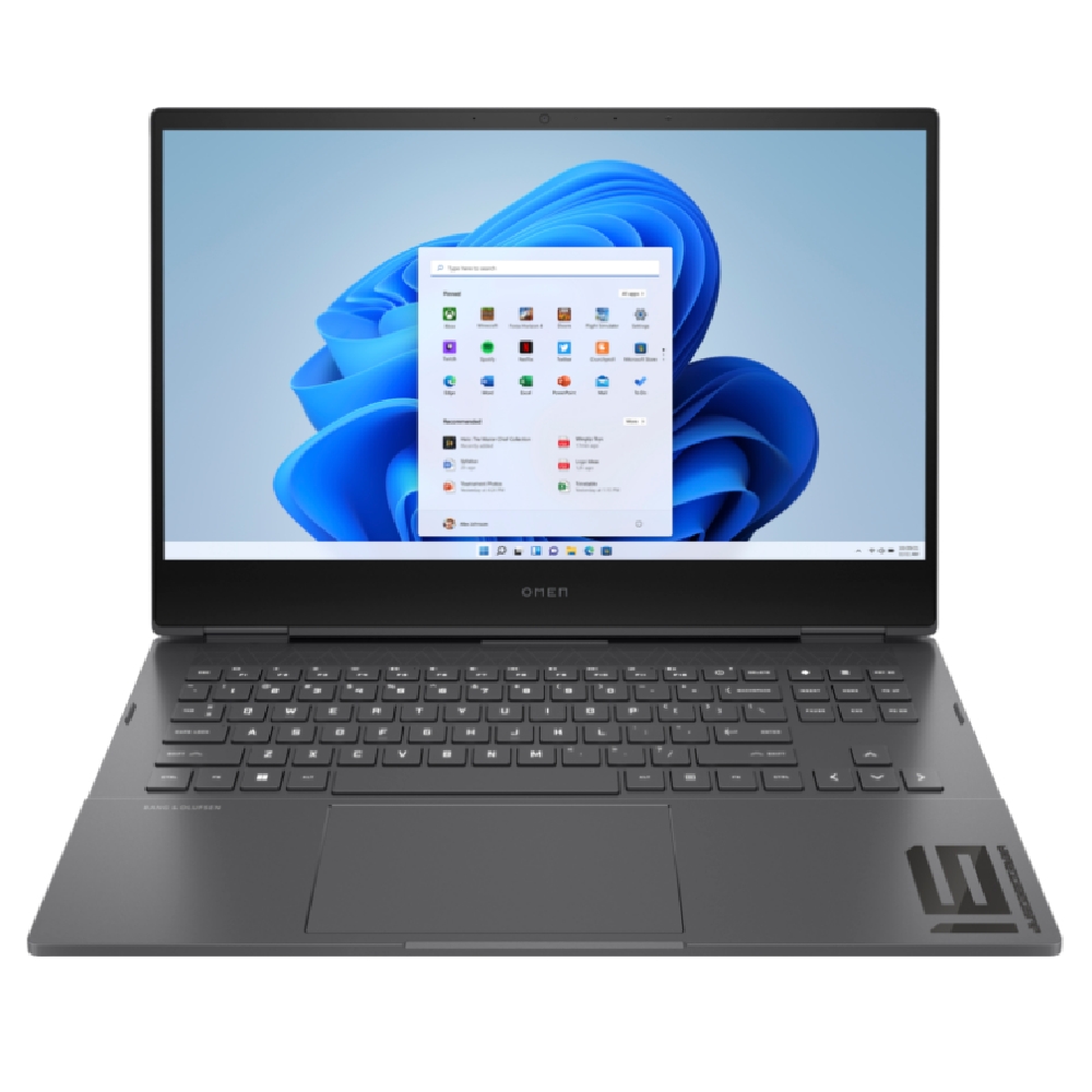 HP Omen laptop 16,1  FHD R7-6800H 16GB 512GB 3070Ti W11 ezüst HP Omen 16-n0001n fotó, illusztráció : 75M74EA