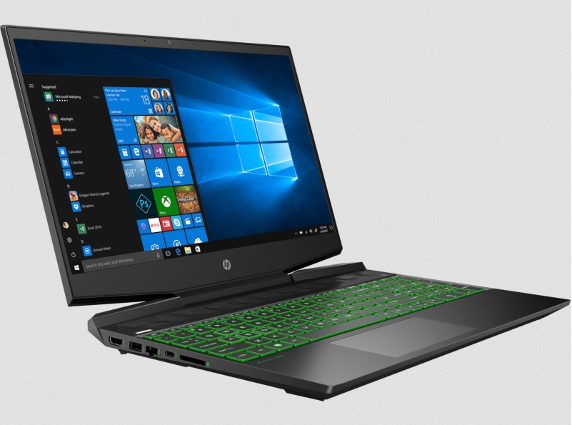 HP Gaming laptop 15.6 FHD i7-9750H 16GB 512GB GF-GTX1660Ti-6GB ShadowBlack fotó, illusztráció : 7NB80EA