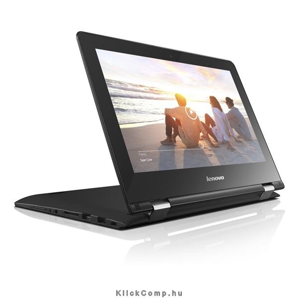 Netbook Lenovo Ideapad Yoga-300 mini laptop 11,6  Érintőkijelző N3050 2GB 32GB fotó, illusztráció : 80M1001UHV