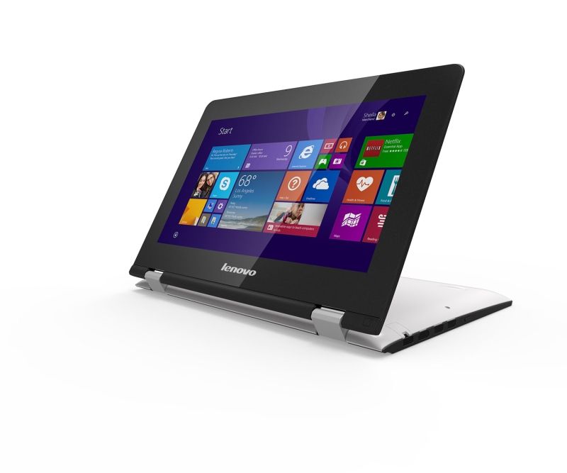 LENOVO IdeaPad Yoga netbook 11,6  TOUCH N3050 2GB 32GB WIN10 Fehér fotó, illusztráció : 80M1001WHV