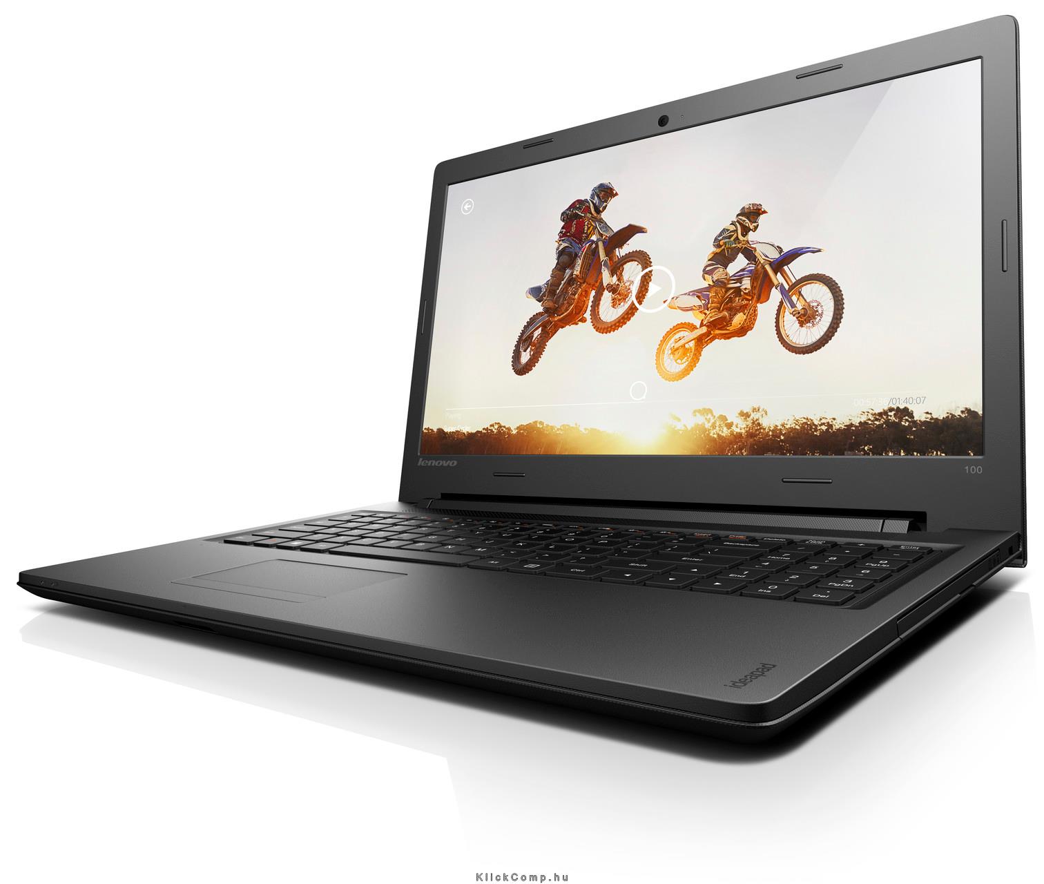 Lenovo Ideapad 100 laptop 15,6  i5-5200U 4GB 1TB GT920M-1GB FreeDOS fotó, illusztráció : 80QQ004FHV