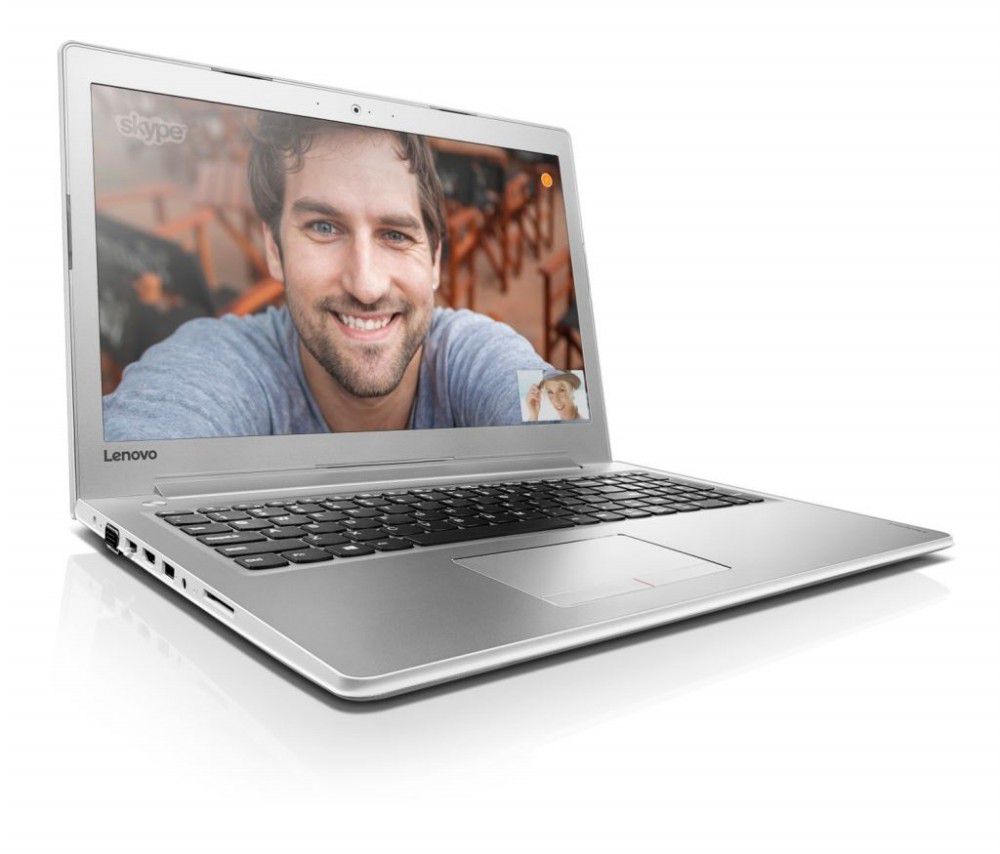 LENOVO IdeaPad 510 laptop 15,6  FHD IPS i7-7500U 8GB 1TB GF-940MX-4GB DOS White fotó, illusztráció : 80SV009PHV