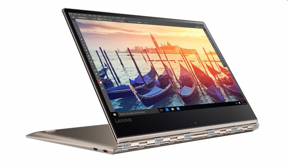 LENOVO Yoga 910 laptop 13,9  FHD+ IPS Touch I5-7200U 8GB 256GB SSD pezsgő Win10 fotó, illusztráció : 80VF00CLHV