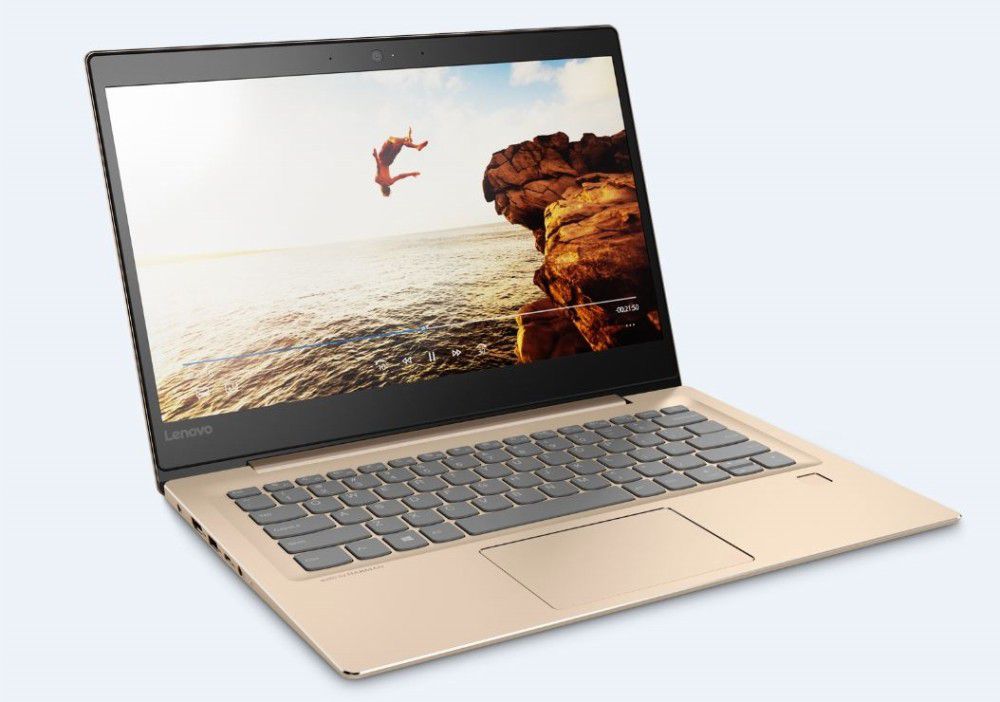 Lenovo Ideapad 520s laptop 14,0  FHD IPS i5-7200U 4GB 256GB SSD Arany fotó, illusztráció : 80X20079HV