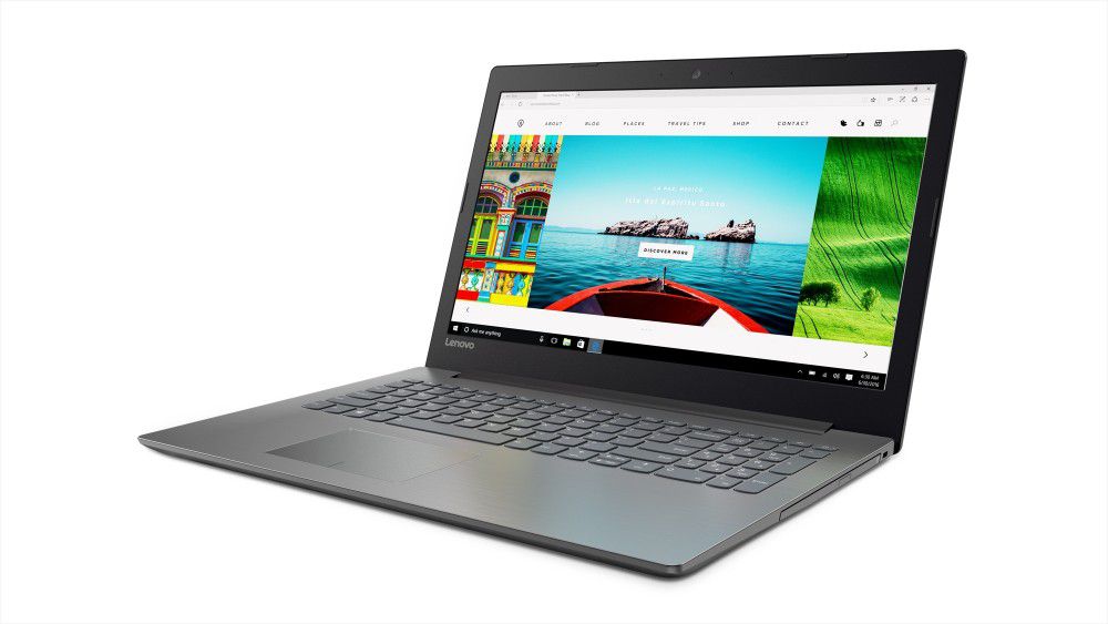Lenovo Ideapad 320 laptop 15,6  N3350 4GB 500GB  Fekete-Szürke fotó, illusztráció : 80XR00APHV