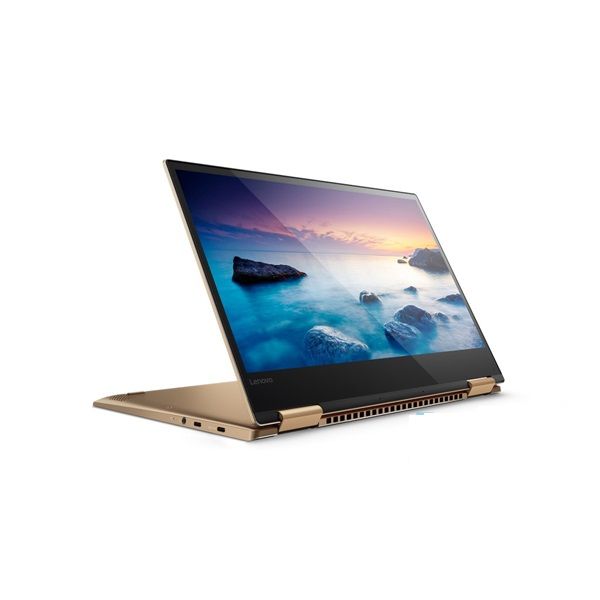 LENOVO Yoga 720 laptop 13,3  FHD IPS i5-8250U 8GB 256GB Int. VGA Win10 arany fotó, illusztráció : 81C3009AHV