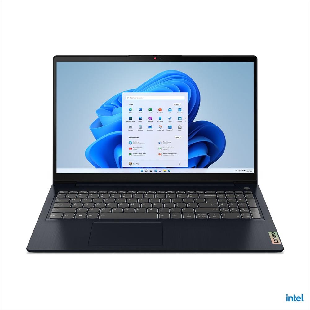 Lenovo IdeaPad laptop 15,6  FHD i3-1115G4 8GB 512GB UHD W11 kék Lenovo IdeaPad fotó, illusztráció : 82H8031VHV