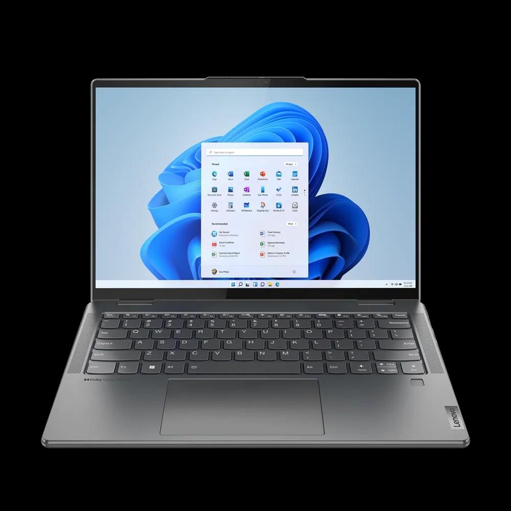 Lenovo Yoga laptop 14  2K R5-6600U 16GB 512GB Radeon W11 szürke Lenovo Yoga 7 fotó, illusztráció : 82QF004JHV