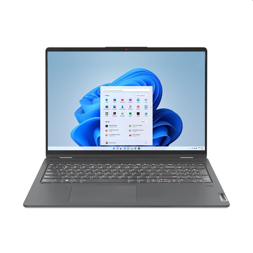 Lenovo IdeaPad laptop 16  WUXGA i5-1235U 8GB 512GB IrisXe W11 szürke Lenovo Ide fotó, illusztráció : 82R80016HV