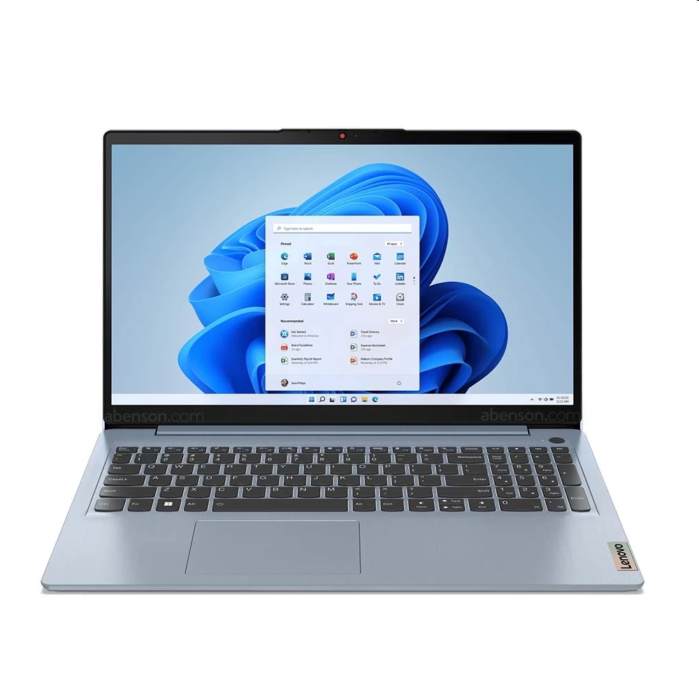 Lenovo IdeaPad laptop 15,6  FHD i3-1215U 8GB 512GB UHD W11 kék Lenovo IdeaPad 3 fotó, illusztráció : 82RK014NHV