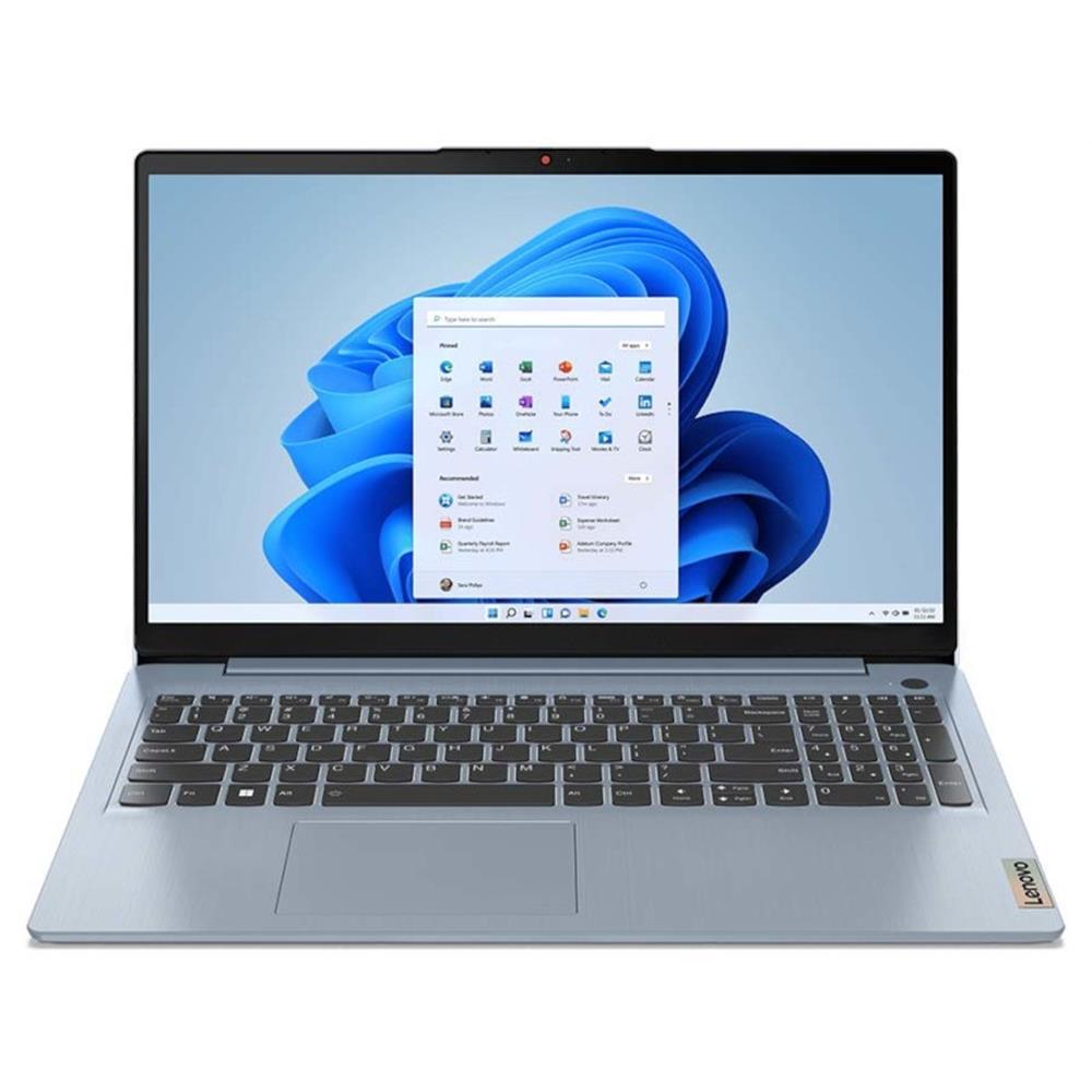 Lenovo Ideapad 3 15,6  FHD i3-1215U 8GB 512GB FreeDOS kék fotó, illusztráció : 82RK018THV