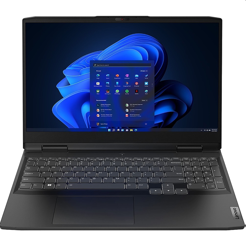 Lenovo IdeaPad laptop 16  WUXGA R5-6600H 8GB 512GB RTX3050 DOS szürke Lenovo Id fotó, illusztráció : 82SC0081HV