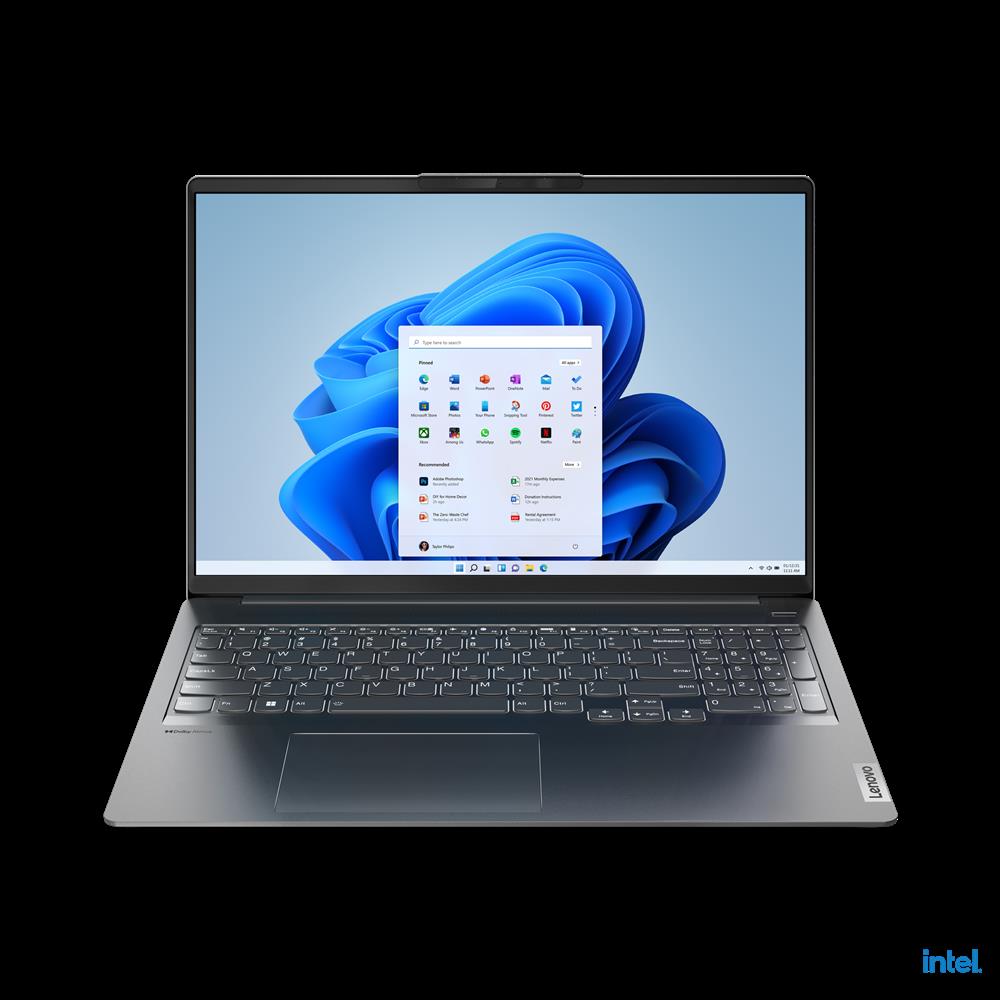 Lenovo IdeaPad laptop 16  WQXGA i7-12700H 16GB 512GB IrisXe W11 szürke Lenovo I fotó, illusztráció : 82SK005KHV