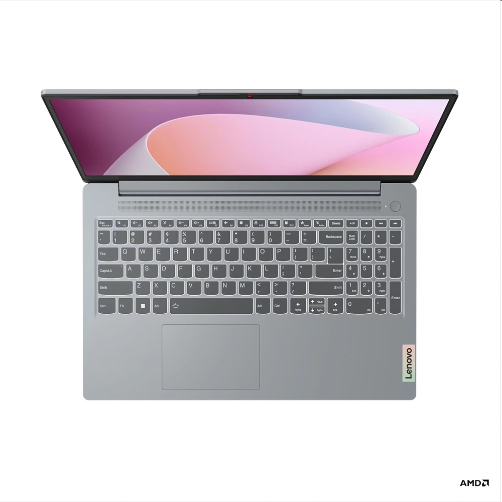 Lenovo IdeaPad Slim 3 laptop 15,6  1920x1080 AMD Ryzen 7 5825U 16GB 512GB Win11 fotó, illusztráció : 82XM00S2HV