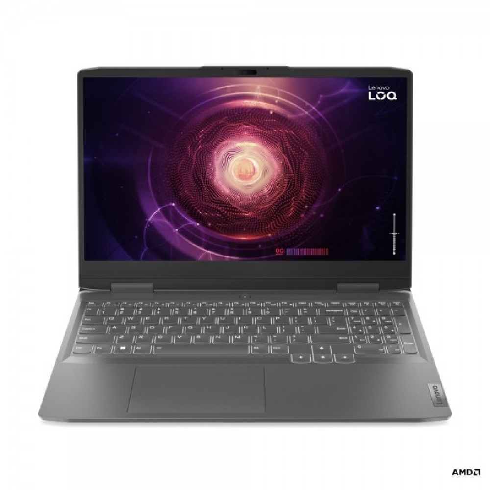 Lenovo LOQ laptop 15,6  FHD R7-7840HS 16GB 512GB RXT4050 DOS szürke Lenovo LOQ fotó, illusztráció : 82XT007WHV