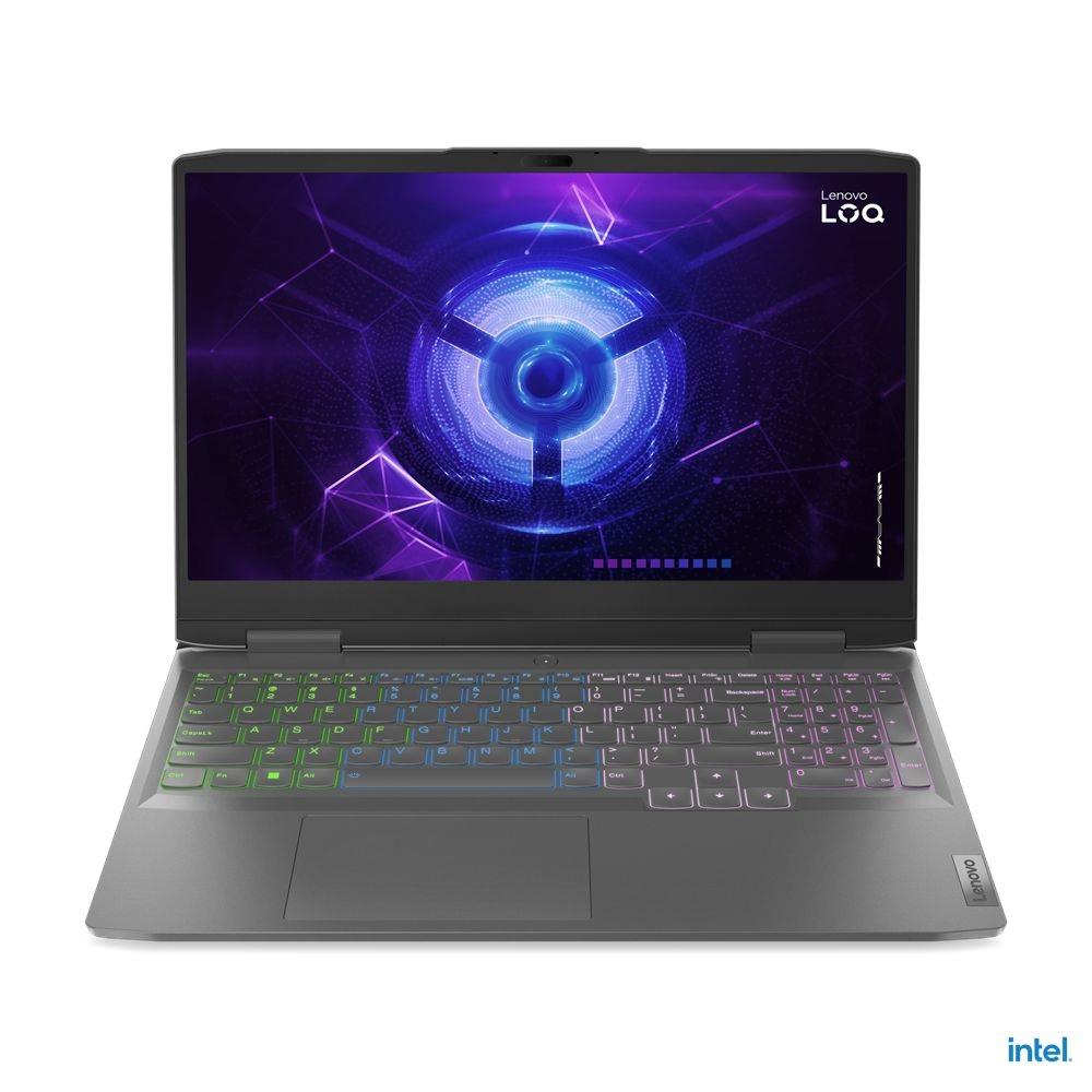 Lenovo LOQ laptop 15,6  FHD i7-13620H 16GB 512GB RTX4050 DOS szürke Lenovo LOQ fotó, illusztráció : 82XV00GUHV