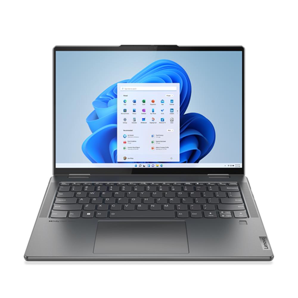 Lenovo Yoga laptop 14  WUXGA R5-7535U 16GB 512GB Radeon W11 szürke Lenovo Yoga fotó, illusztráció : 82YM003MHV