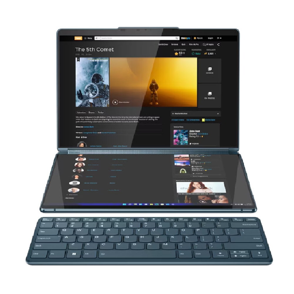 Lenovo Yoga laptop 13,3  2,8K i7-1355U 16GB 1TB IrisXe W11 zöldeskék Lenovo Yog fotó, illusztráció : 82YQ0035RM
