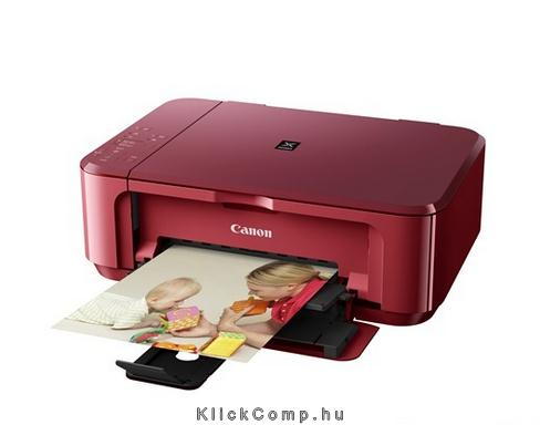 Canon Pixma MG3550 borvörös wireless színes tintasugaras multifunkciós nyomtató fotó, illusztráció : 8331B044AA