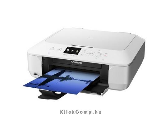 Canon Pixma MG6450 fehér wireless színes tintasugaras multifunkciós nyomtató fotó, illusztráció : 8333B026AA