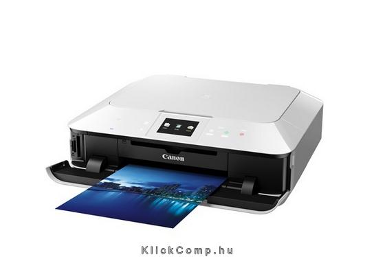 Canon Pixma MG7150 fehér wireless színes tintasugaras multifunkciós nyomtató fotó, illusztráció : 8335B031AA