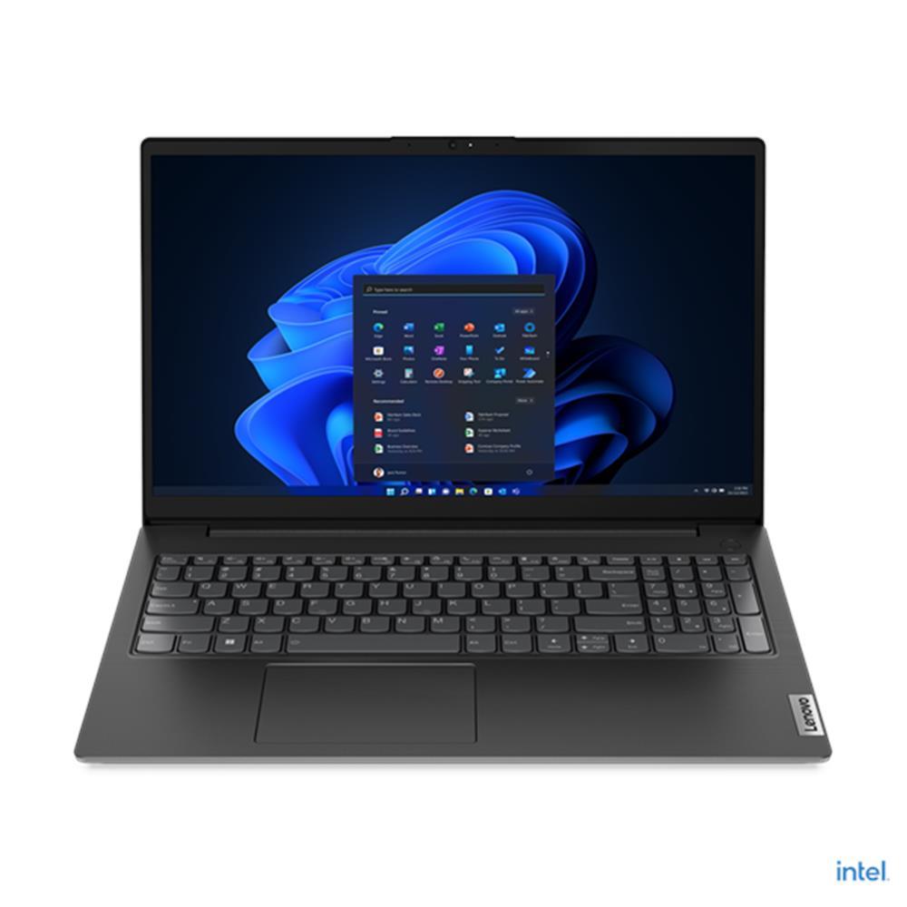 Lenovo laptop, 15.6  FHD, i7-1355U , 16GB, 512GB SSD, NoOS, fekete fotó, illusztráció : 83A10077HV