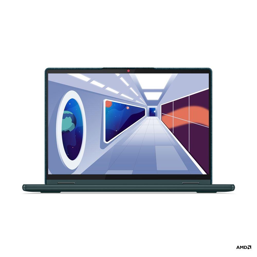 Lenovo Yoga laptop 13,3  WUXGA R5-7530U 16GB 512GB Radeon W11 zöld Lenovo Yoga fotó, illusztráció : 83B2004CHV
